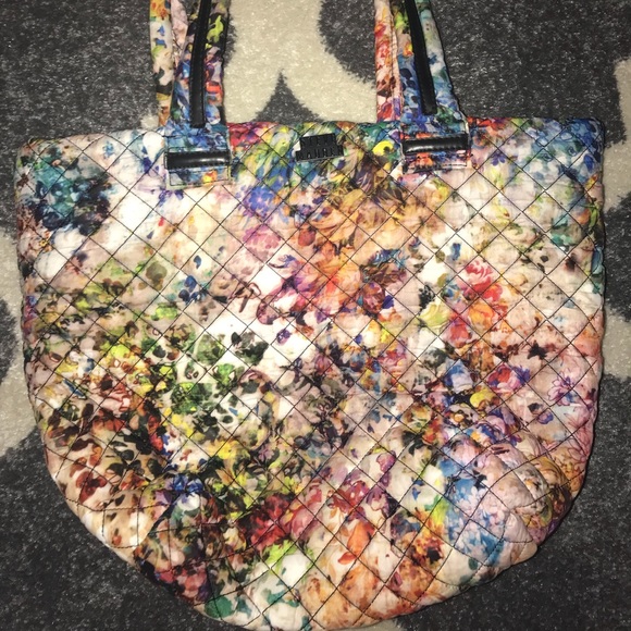 steve madden floral tote